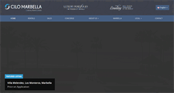 Desktop Screenshot of cilomarbella.com